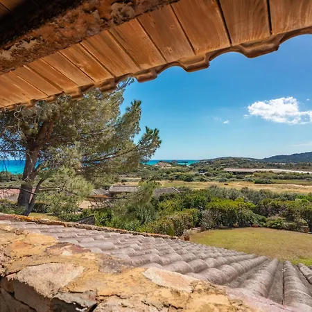 La Casa Dell'ingegnere, Chia A Piedi, Vista Mare *
