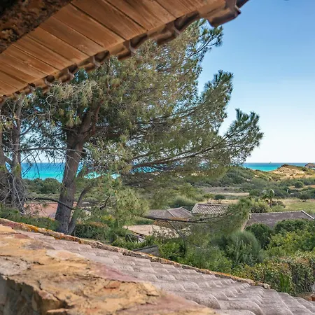La Casa Dell'ingegnere, Chia A Piedi, Vista Mare Villa