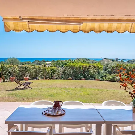 La Casa Dell'ingegnere, Chia A Piedi, Vista Mare